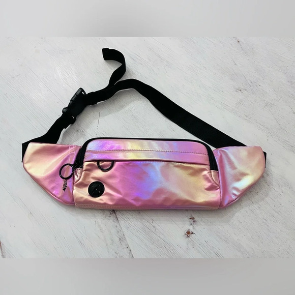 Free People Movement Reflective Sling in Pink NWOT $60 - Picture 2 of 11